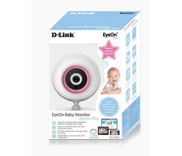 D-Link Niania ele. z kamerą EyeOn Baby Junior+ DCS-820LDCS-820L Ele - 1448748 - zdjęcie 4